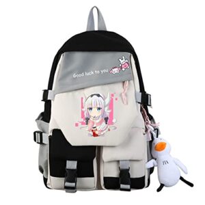 isaikoy anime miss kobayashi’s dragon maid backpack students bookbag shoulder school bag daypack laptop bag 10