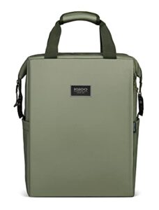 igloo south coast oil green snapdown 24-can backpack