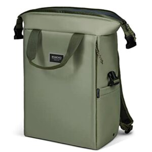 Igloo South Coast Oil Green Snapdown 24-Can Backpack