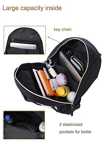 PAOIXEEL 14 Pockets Fashion Backpack, Anti-theft Water Resistance Lightweight Diaper Bag Backpack for Casual Daypack Outdoor