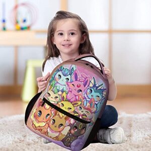 Kuareot Backpack, Teen Cartoon Rucksack travels backpack Anime Simple Large Capacity Backpack