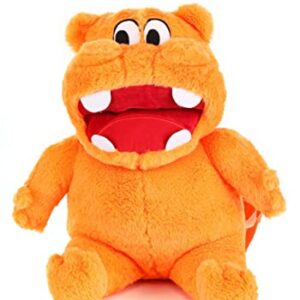 Orange Plush Backpack Hungry Hippos Standard