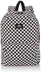 vans old skool ii backpack (one size, checker black&white)