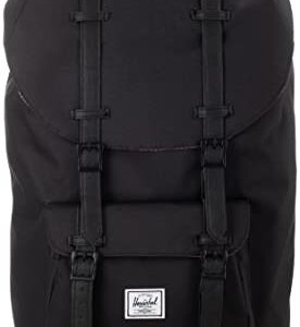 Herschel Men's Little America Classic Backpack, Black/Black, One Size