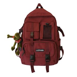 mingpinhuius backpack for school college high school bag for girls boys teen school book bag casual travel laptop backpacks for women men