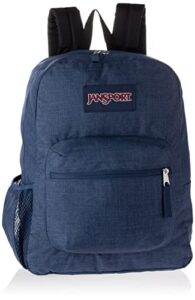 jansport cross town remix backpack – navy heathered