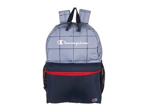 champion youthquake backpack grey/navy one size
