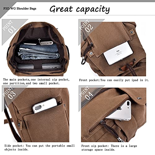 FSD.WG Rucksack fashionable backpack Popular casual rack large capacity