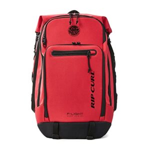 rip curl f-light surf 40l hydro eco surf backpack one size red
