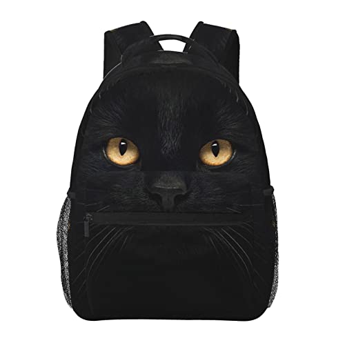 Qurdtt Cat Pattern Backpack School Bag Students Bookbag Travel Daypack for Boys Girls Teens