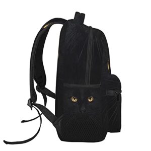 Qurdtt Cat Pattern Backpack School Bag Students Bookbag Travel Daypack for Boys Girls Teens