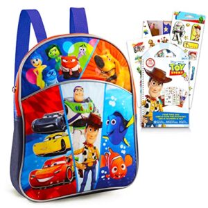 toy story mini backpack for boys girls toddlers kids – bundle with lightyear mini backpack with toy story stickers | inside out, cars, up, finding nemo