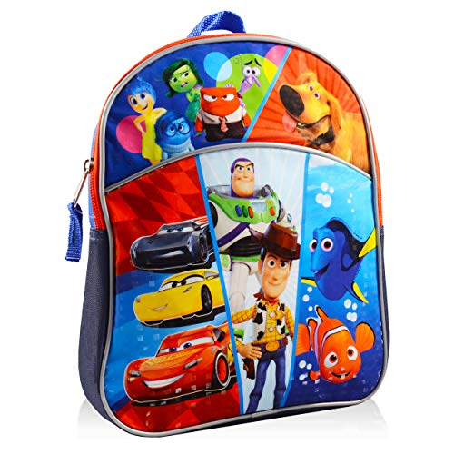 Toy Story Mini Backpack for Boys Girls Toddlers Kids - Bundle with Lightyear Mini Backpack with Toy Story Stickers | Inside Out, Cars, Up, Finding Nemo