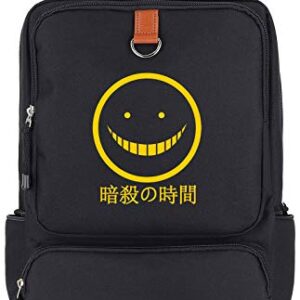 Roffatide Anime Assassination Classroom Backpack Koro Sensei Printed Book Bag Laptop School Bag