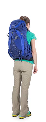 Osprey Eja 38 Women's Backpacking Pack, Equinox Blue, X-Small