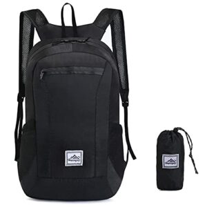 nxdzi 20l lightweight waterproof hiking backpack for women men, foldable travel backpack, ultralight sport camping daypack