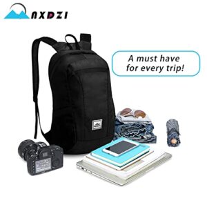 NXDZI 20L Lightweight Waterproof Hiking Backpack for Women Men, Foldable Travel Backpack, Ultralight Sport Camping Daypack