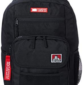 BEN DAVIS(ベンディビス) Backpack, Black red