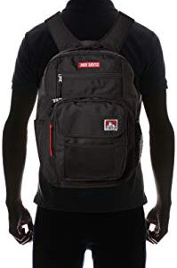 BEN DAVIS(ベンディビス) Backpack, Black red