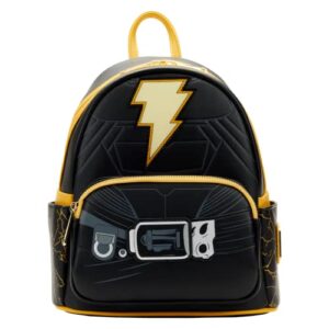 dc comics black adam light up cosplay mini backpack