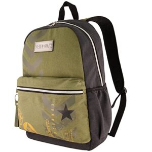 concept one call of duty 13 inch sleeve laptop backpack, padded computer bag for commute or travel, multi, green, one size