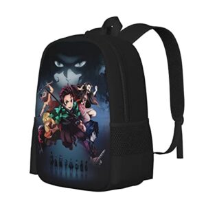 OTRPLIR Anime Backpack Durable Bookbag 17 Inch Large Capacity Laptop Bags 3D Printed Manga Daypacks