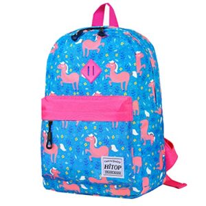 hitop kids girls backpack lightweight for school cute preschool backpack for toddler