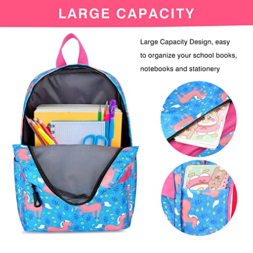 HITOP Kids Girls Backpack Lightweight for School Cute Preschool Backpack for Toddler