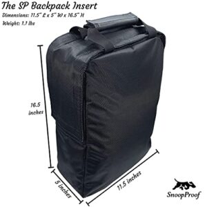 The SP Backpack Insert - Smell Proof Backpack Insert Carbon Lined Snoop Proof