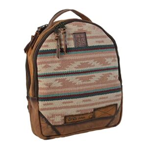 STS Ranchwear Women's Everyday Western Style Aztec Pattern Palomino Serape Mini Backpack with Concealed Carry Pocket