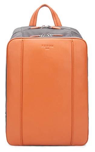 Fedon 1919 - Dimon - Men's laptop backpack 15" - MZ1930001 (Orange)