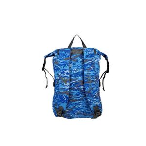 geckobrands Endeavor Waterproof Backpack, Ocean geckoflage