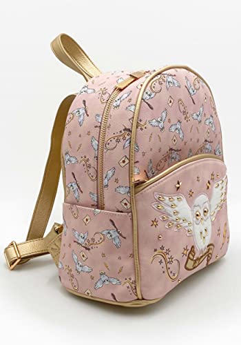 Danielle Nicole X Harry Potter Magical Hedwig Mini Backpack - Fashion Cosplay Disneybound Cute Bags, Multicolor (DMDB0246)