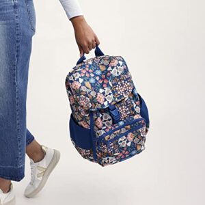 Vera Bradley Recycled Lighten Up Reactive Daytripper Commuter Backpack, Island Floral