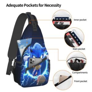 Sling Bag Crossbody Backpack Shoulder Bag,Lightweight One Sling Bags Backpacks For Men Women Chest Crossbody