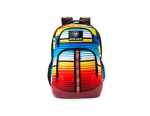 ariat western backpack serape adjustable straps multi-color a460002597