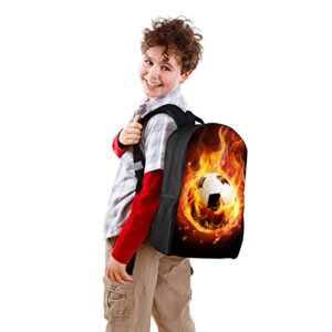 Dispalang Soccer Backpack for Teen Boys Sport Thermal Cooler Bag Children