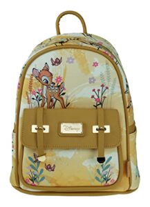 kbnl bambi 11 inch vegan leather mini backpack – a21802, multicoloured