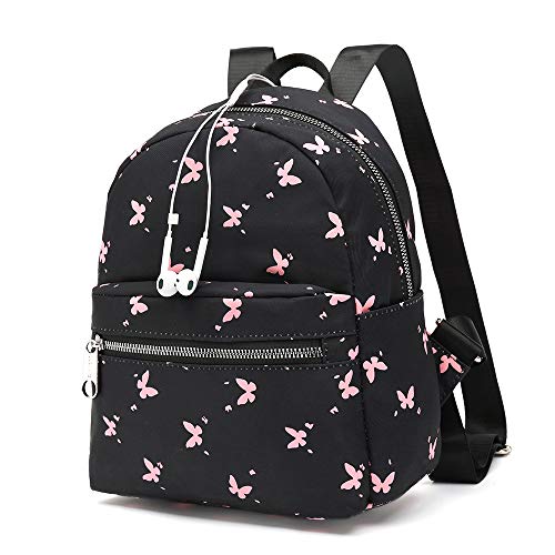 YiXiamo cute fashion mini Backpack pack bag for girls women and Adult (butterfly)