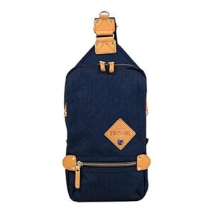 harvest label element sling pack | deep blue