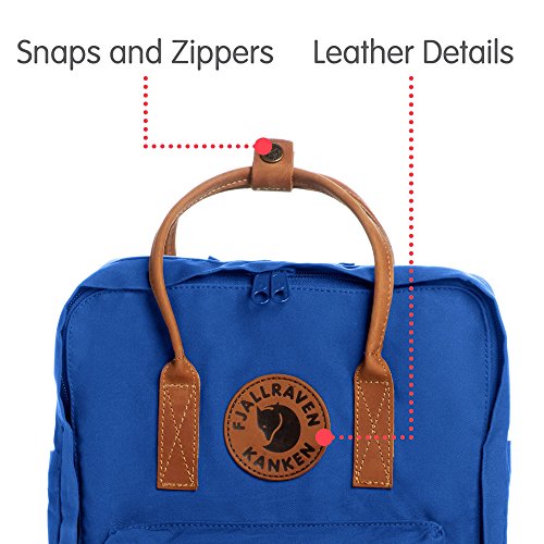 Fjallraven, Kanken No. 2 Backpack for Everyday, Deep Blue