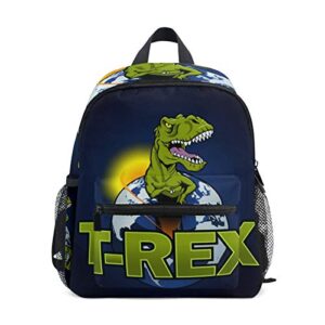 Dinosaur The Planet Toddler Backpack for Preschool Kids Boy Girls Age 3-7