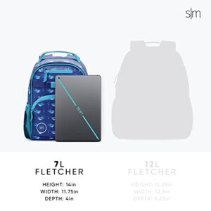 Simple Modern Toddler Mini Backpack for Kids Boys Girls | Preschool Small Backpack | Fletcher Collection | Toddler - Mini (14" tall) | Dinosaur Roar