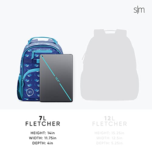 Simple Modern Toddler Mini Backpack for Kids Boys Girls | Preschool Small Backpack | Fletcher Collection | Toddler - Mini (14" tall) | Dinosaur Roar