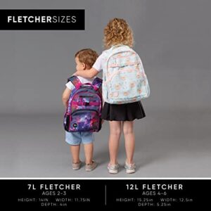 Simple Modern Toddler Mini Backpack for Kids Boys Girls | Preschool Small Backpack | Fletcher Collection | Toddler - Mini (14" tall) | Dinosaur Roar