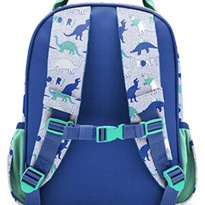 Simple Modern Toddler Mini Backpack for Kids Boys Girls | Preschool Small Backpack | Fletcher Collection | Toddler - Mini (14" tall) | Dinosaur Roar