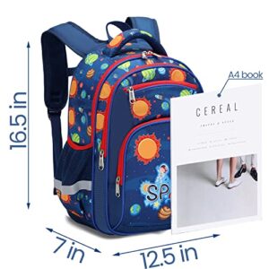 Molovefou Backpack for kindergarten | Preschool Backpack | Kids' Backpack (SPACE)