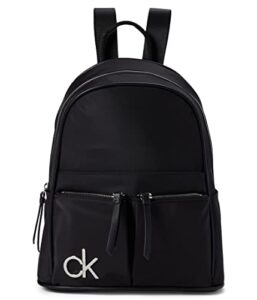 calvin klein rainey backpack black/silver one size
