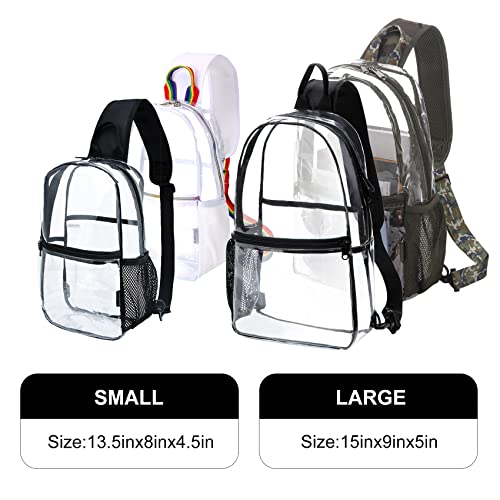 Clear Sling Bag for Men, Chest Daypack one strap backpack Shoulder Crossbody see through transparent Concerts Stadium Approved(Camouflage)