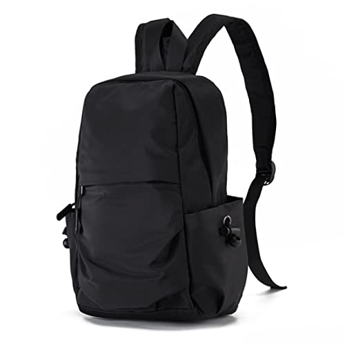 Seoky Rop Mini Backpack Purse for Women Teen Girls Nylon Lightweight Small Casual Backpack 8L Black